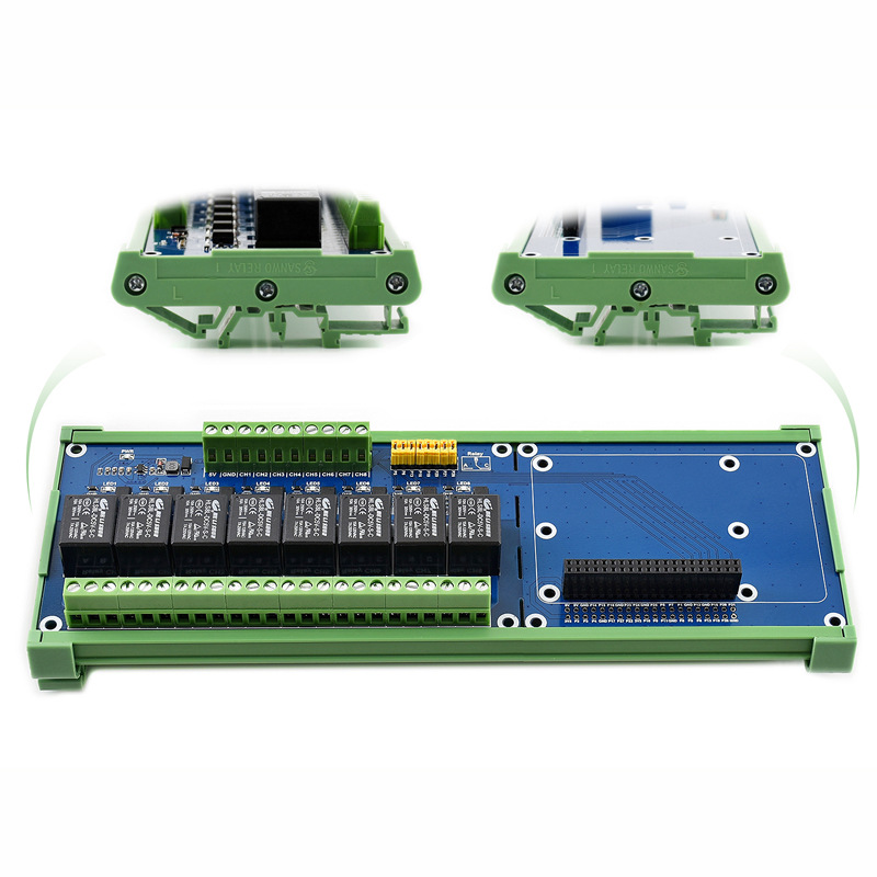 Relay 8 Channel Board - Carte d'extension de relais Raspberry Pi
