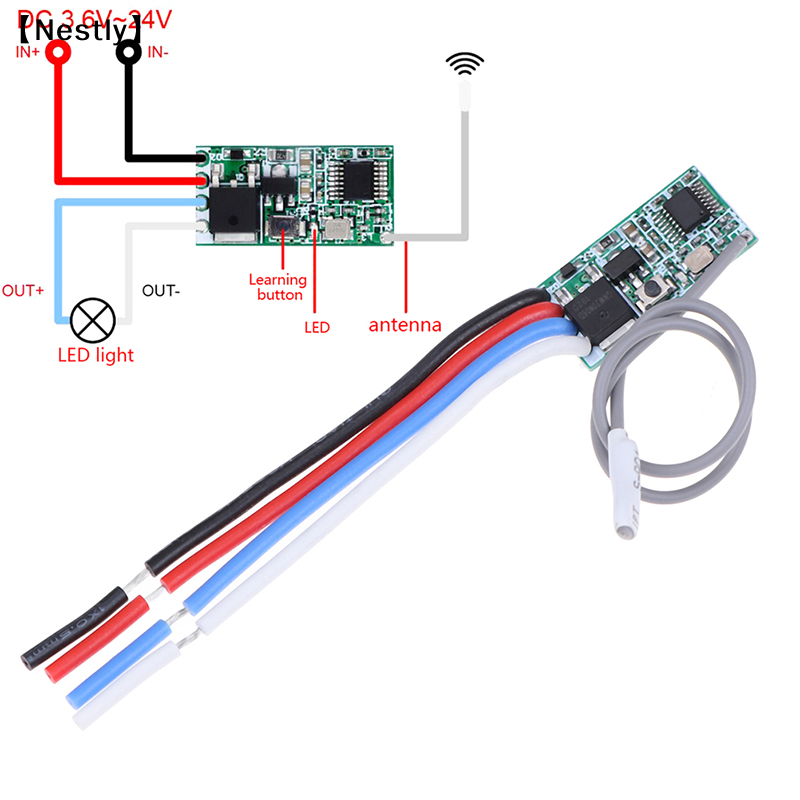 Récepteur de relais RF 433Mhz  - 433Mhz Receiver Module avis et prix